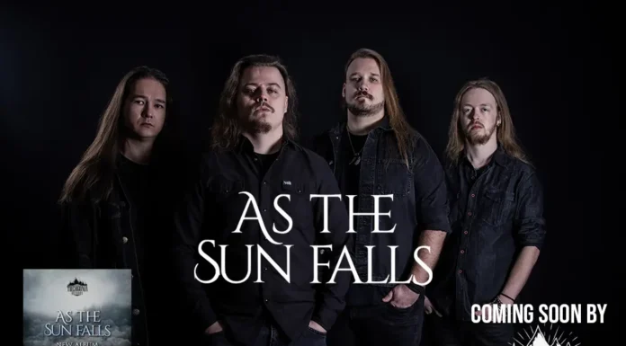 Songs From The Veil: Το νέο άλμπουμ των AS THE SUN FALLS έρχεται το 2026 από την Theogonia Records
