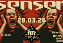 Η μεγάλη επιστροφή των Senser στην Αθήνα μετά από 12 χρόνια – Σάββατο 28 Μαρτίου στο An Club!
