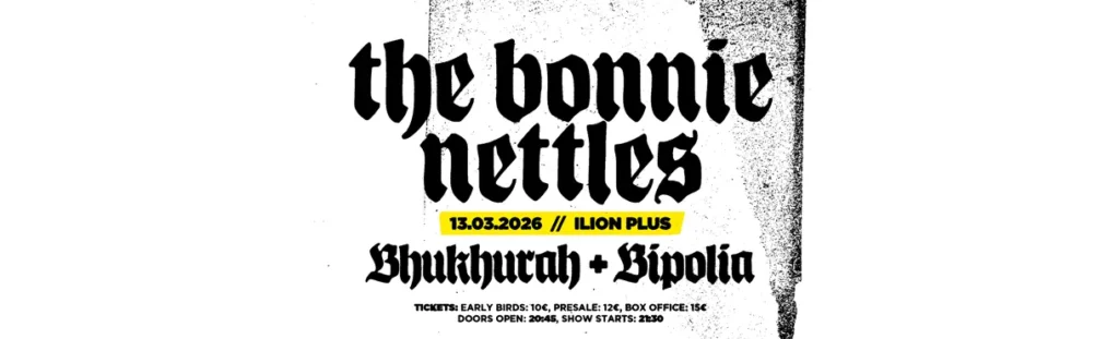 The Bonnie Nettles: Νέο single & Live στο Ilion Plus (13/03)