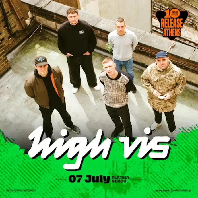 Οι High Vis στο Release Athens 2026 μαζί με The Offspring & Bad Religion