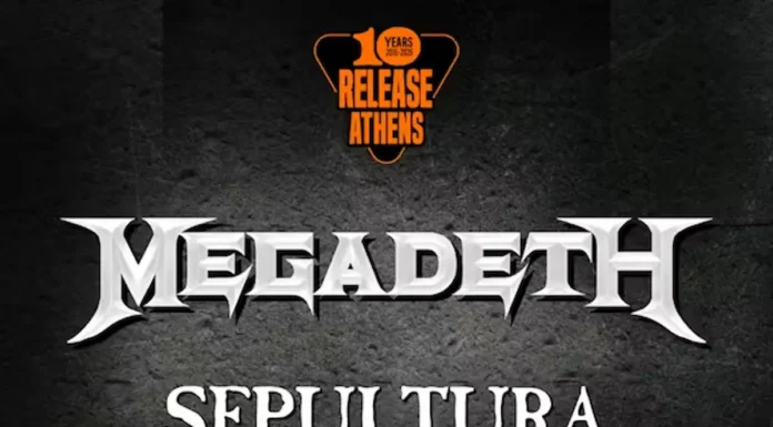 Megadeth & Sepultura στο Release Athens 2026: Ένα ιστορικό αποχαιρετιστήριο live στην Πλατεία Νερού Megadeth Sepultura Release Athens 2026
