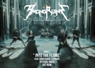 Οι AMONGRUINS κυκλοφορούν το νέο τους βίντεο για το “Into The Flame” με τη συμμετοχή της Christianna AMONGRUINS Into The Flame νέο βίντεο