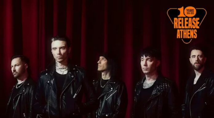 Οι Black Veil Brides έρχονται στο Release Athens 2026 μαζί με τους Three Days Grace