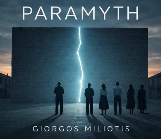 Γιώργος Μηλιώτης: «Paramyth» – Ένα σκοτεινό μουσικό παραμύθι για την αλήθεια Γιώργος Μηλιώτης Paramyth single artwork dark rock 2026.