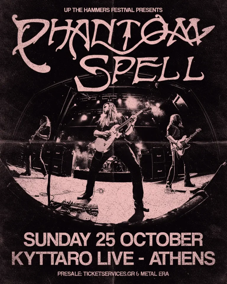 Phantom Spell: Το νέο αίμα του Proto-Metal έρχεται στο Κύτταρο Live