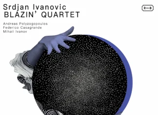 «Cosmogonie»: Το νέο άλμπουμ των Blazin’ Quartet είναι ένα ενιαίο μουσικό ταξίδι Blazin' Quartet Cosmogonie album cover Srdjan Ivanovic