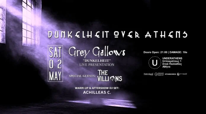 Dunkelheit Over Athens: Grey Gallows & The Villions στο Underathens Grey Gallows The Villions Underathens