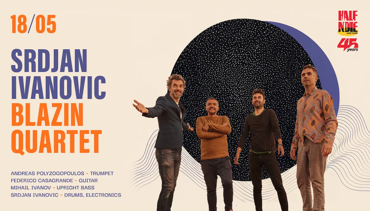 Blazin' Quartet στο Half Note Jazz Club: Παρουσίαση του «Cosmogonie»