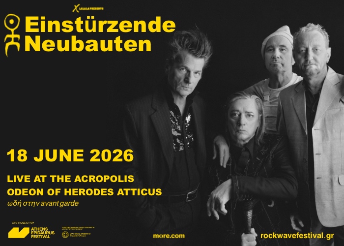 Οι Einstürzende Neubauten στο Ηρώδειο: Μια ιστορική avant-garde βραδιά