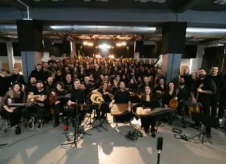 Η 140μελής Terpsis Orchestra στο Θέατρο Δάσους με τη Μελίνα Κανά
