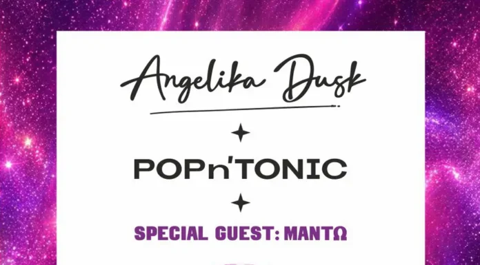Angelika Dusk & POPn’TONIC στο Gazarte: Live Party με τη Μαντώ (4/6) Angelika Dusk Gazarte 2026