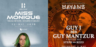 Bolivar Beach Club Events: Έρχονται Guy J, Shimza & Miss Monique Bolivar Beach Club events