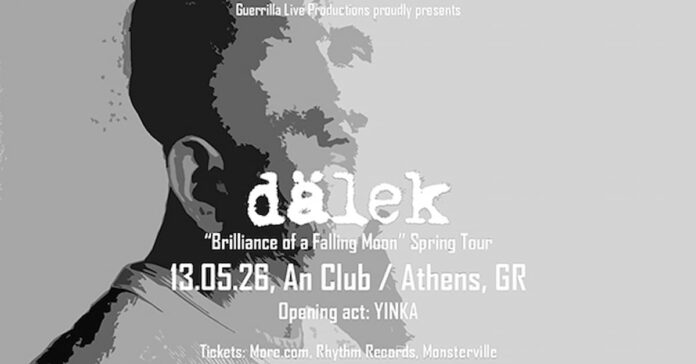 DÄLEK Yinka An Club 2026 live Athens
