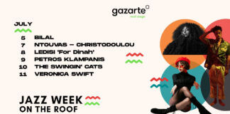 Jazz Week On The Roof: 6 κορυφαία jazz shows στο Gazarte Jazz Week On The Roof Gazarte