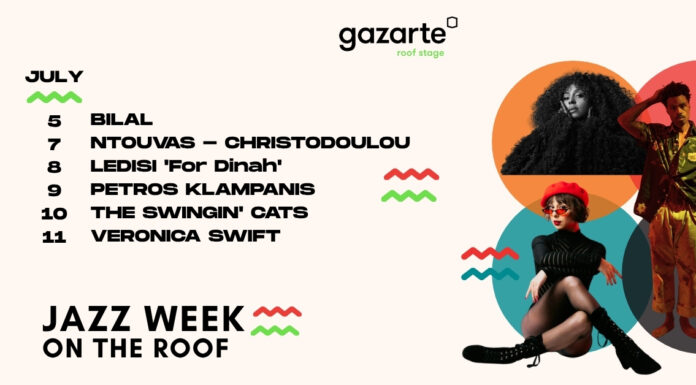 Jazz Week On The Roof: 6 κορυφαία jazz shows στο Gazarte Jazz Week On The Roof Gazarte