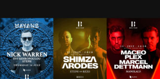 Ηλεκτρονικό τριήμερο-φωτιά στο Bolivar Beach Club με Nick Warren, Maceo Plex, Marcel Dettmann, Shimza και ARODES