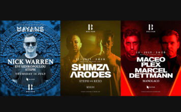 Ηλεκτρονικό τριήμερο-φωτιά στο Bolivar Beach Club με Nick Warren, Maceo Plex, Marcel Dettmann, Shimza και ARODES