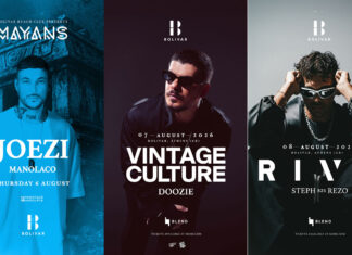 Vintage Culture, Joezi & RIVO στο Bolivar Beach Club | 6-8 Αυγούστου Ο Vintage Culture για τη μεγάλη live εμφάνισή του στο Bolivar Beach Club στην Αθηναϊκή Ριβιέρα