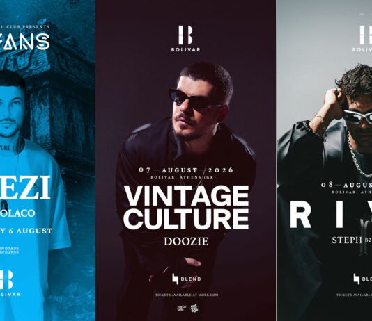 Vintage Culture, Joezi & RIVO στο Bolivar Beach Club | 6-8 Αυγούστου Ο Vintage Culture για τη μεγάλη live εμφάνισή του στο Bolivar Beach Club στην Αθηναϊκή Ριβιέρα