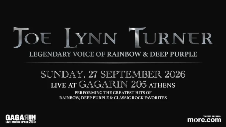 Ο Joe Lynn Turner στο Gagarin 205