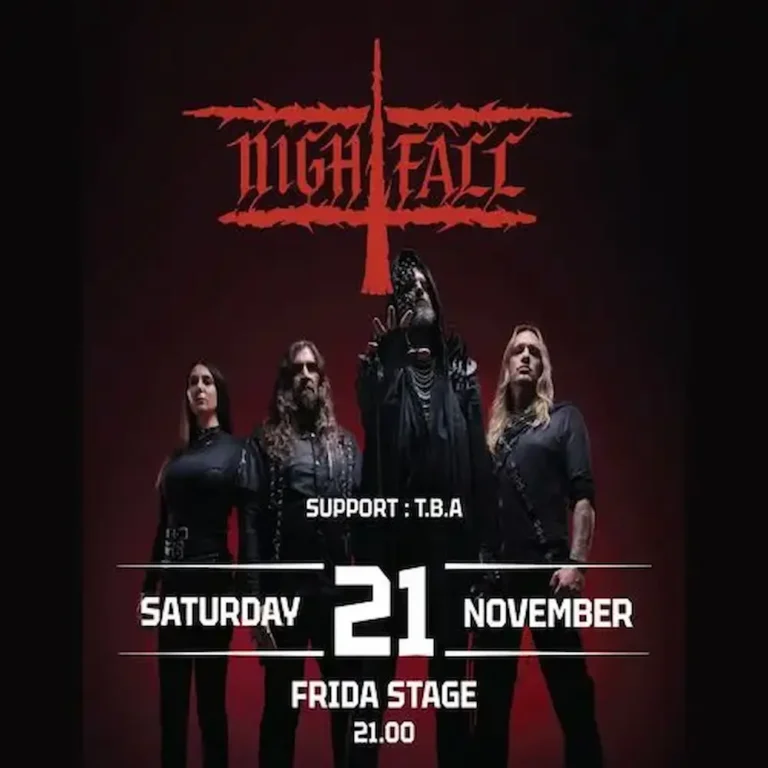 Nightfall στο Frida Live Stage στην Πάτρα