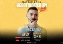 Matteo Lane: Ανακοινώθηκε και τρίτο show στην Αθήνα!