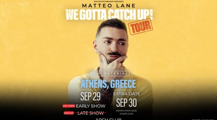 Matteo Lane: Ανακοινώθηκε και τρίτο show στην Αθήνα!