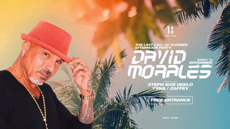 Το απόλυτο closing party: Το Bolivar Beach Club αποχαιρετά τη σεζόν με τον θρυλικό David Morales